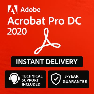Licence Adobe Acrobat Pro DC 2020