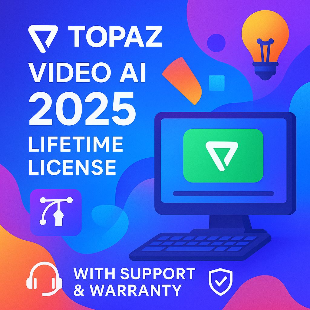 Topaz Video AI 7 2025 — Lifetime License