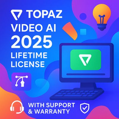 Topaz Video AI 7 2025 — Lifetime License