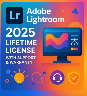 Adobe Lightroom 2025 — Lifetime License