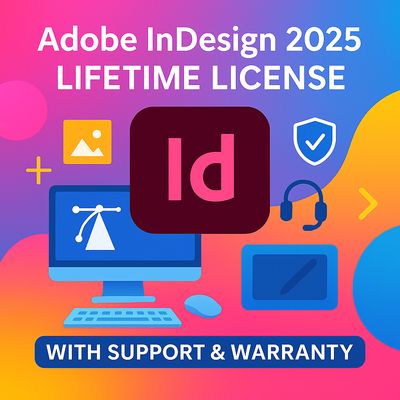 Adobe InDesign 2025 Lifetime License