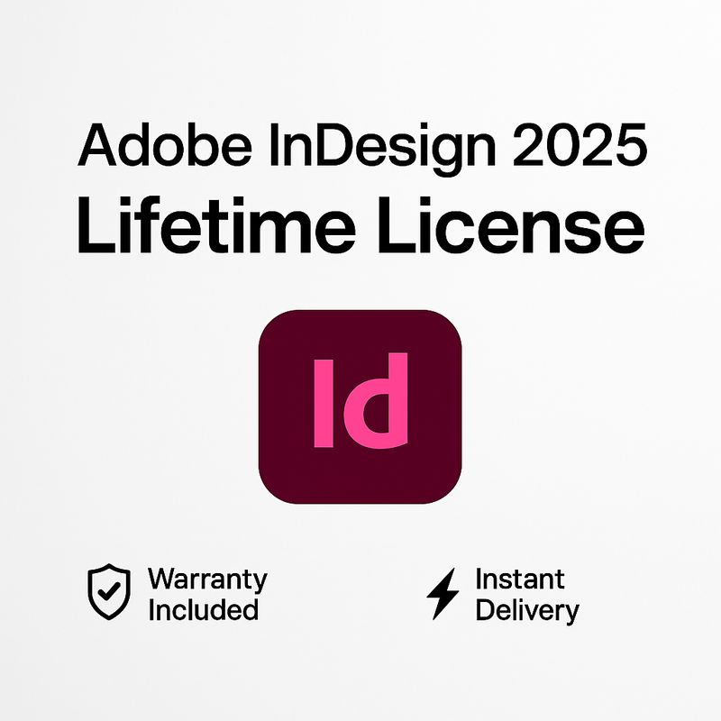 Adobe InDesign 2025 Lifetime License