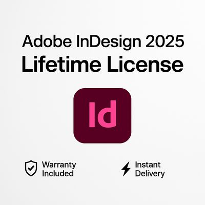 Adobe InDesign 2025 Lifetime License