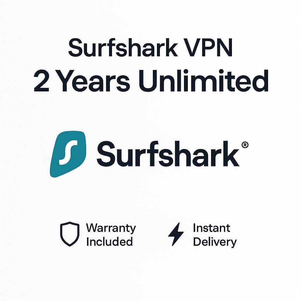 Surfshark VPN 2 Años Ilimitado