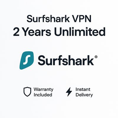 Surfshark VPN 2 Años Ilimitado