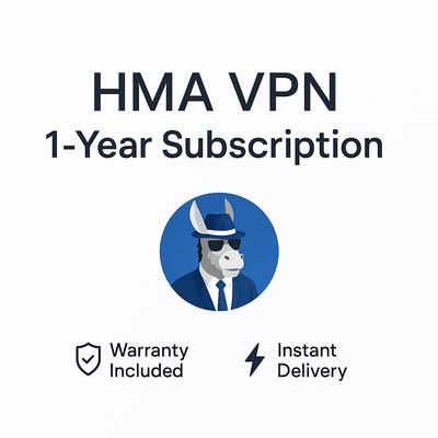 HMA VPN 1 Año Suscripción