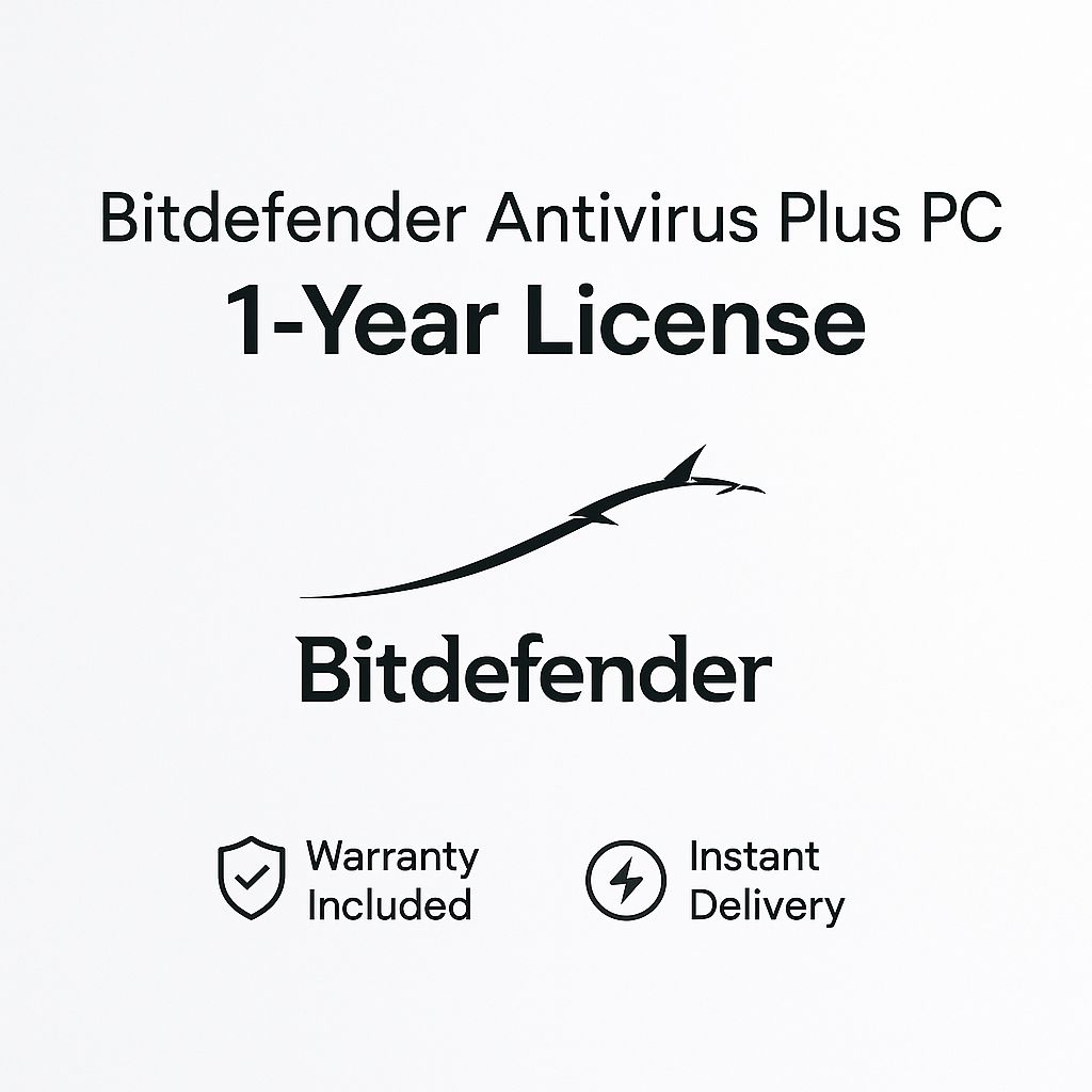 Bitdefender Antivirus Plus PC 1 Año