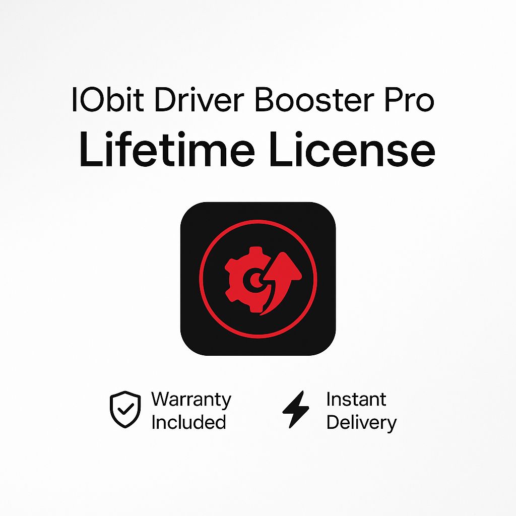Licencia IObit Driver Booster Pro