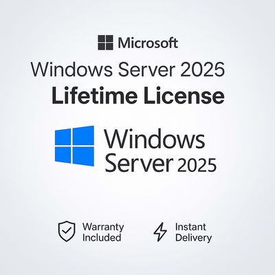 Windows Server 2025 – Lifetime License 16 Cores