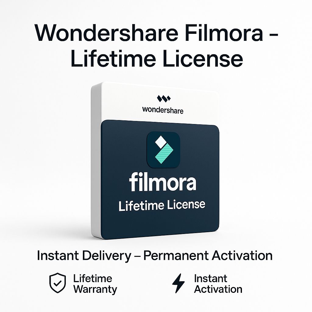 Wondershare Filmora 14 Lifetime License