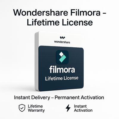 Wondershare Filmora 14 Lifetime License