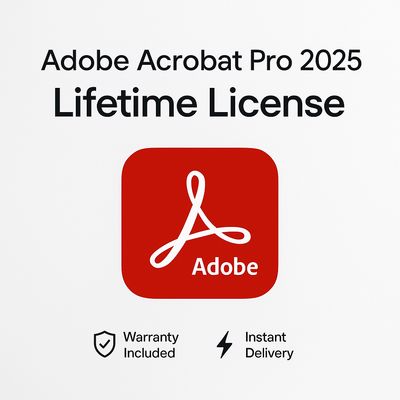 Adobe Acrobat Pro 2025 – Lifetime License