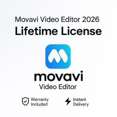 Movavi Video Editor 2026 – Lifetime License for PC (1 Device)