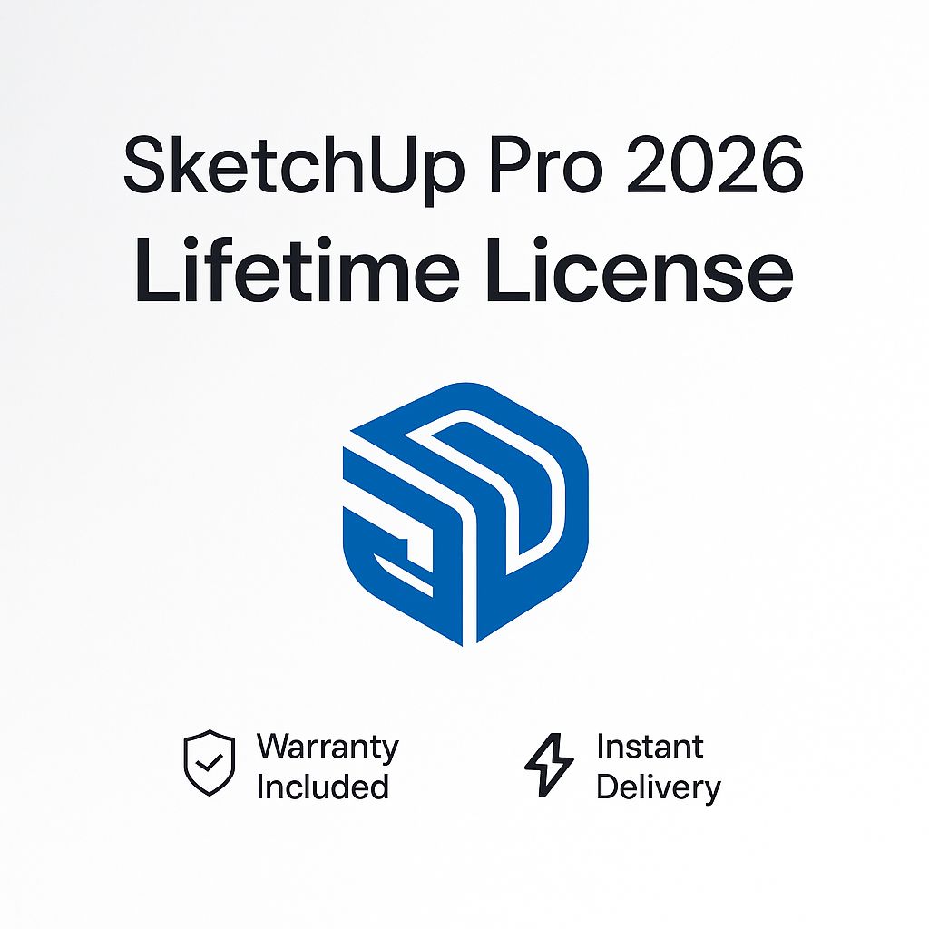SketchUp Pro 2026 – Lifetime License for Windows &amp; Mac