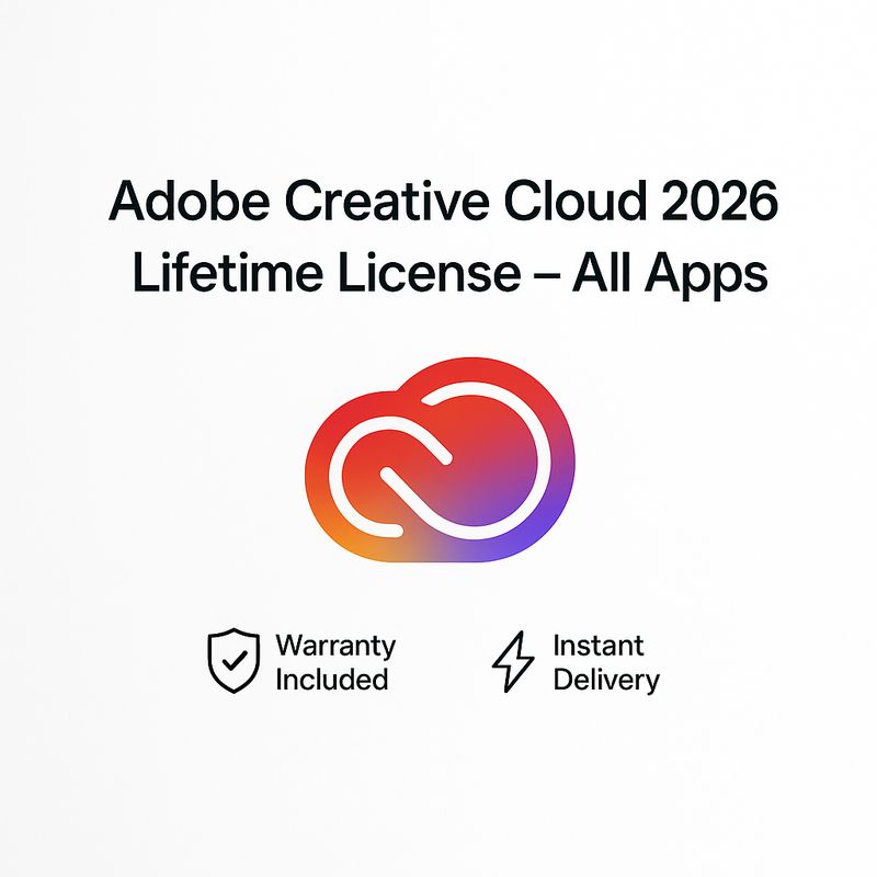 Adobe Creative Cloud 2026 – Licencia Vitalicia (All Apps)