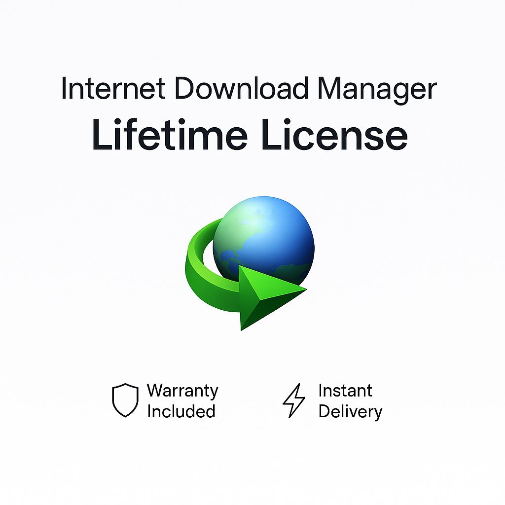 Internet Download Manager (IDM) – Lifetime License