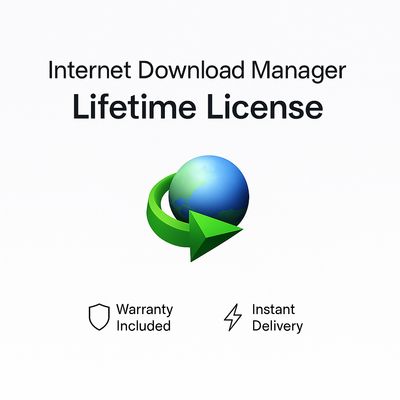 Internet Download Manager (IDM) – Lifetime License