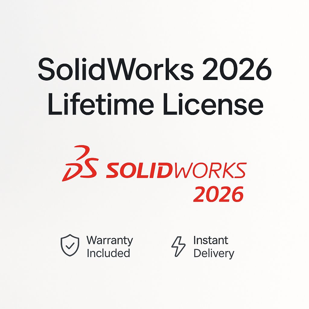 SolidWorks 2026 SP0 – Lifetime License for Windows