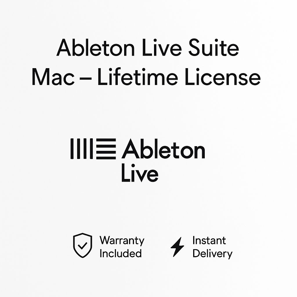 Ableton Live Suite – Mac Version – Lifetime License