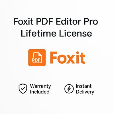 Foxit PDF Editor Pro – Lifetime License