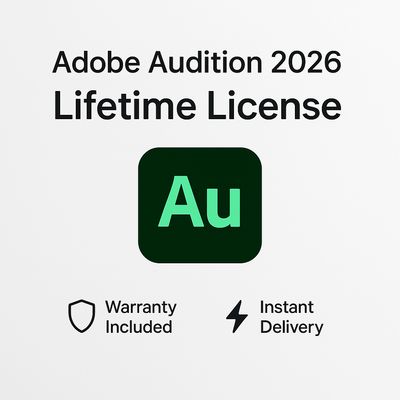 Adobe Audition 2026 – Lifetime License