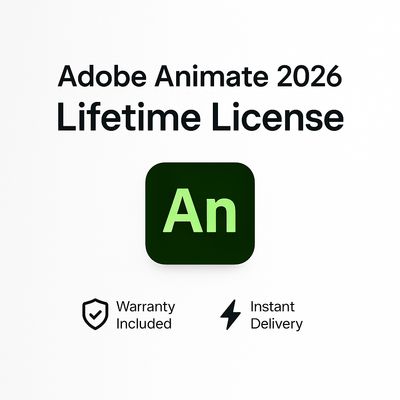 Adobe Animate – Lifetime License