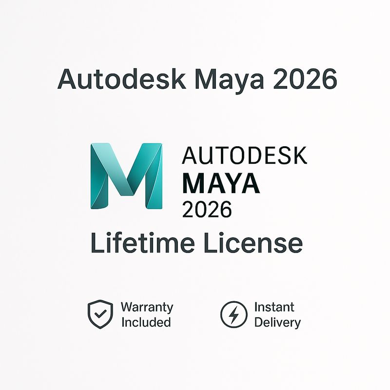 Autodesk Maya 2026 – Lifetime License