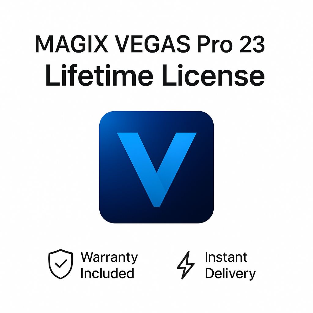 MAGIX VEGAS Pro 23 – Lifetime License