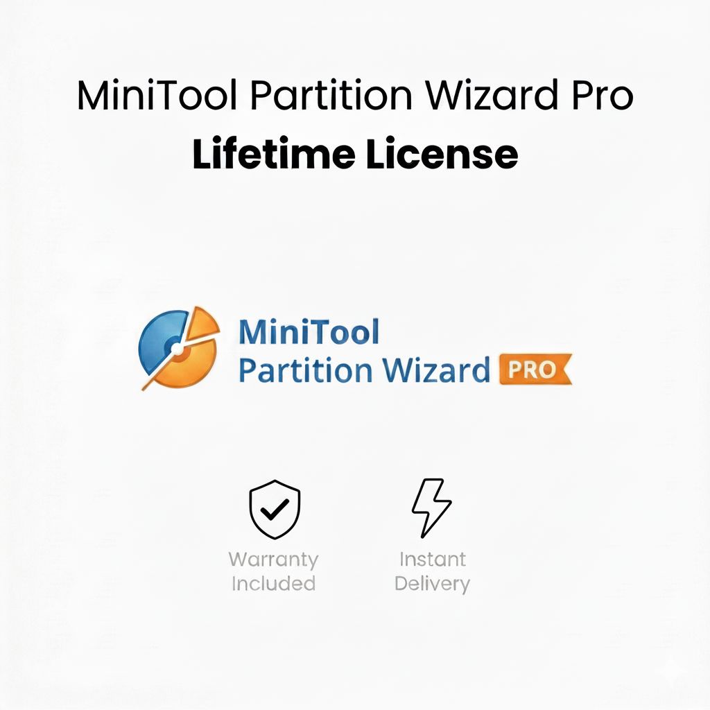 MiniTool Partition Wizard Pro – Lifetime License