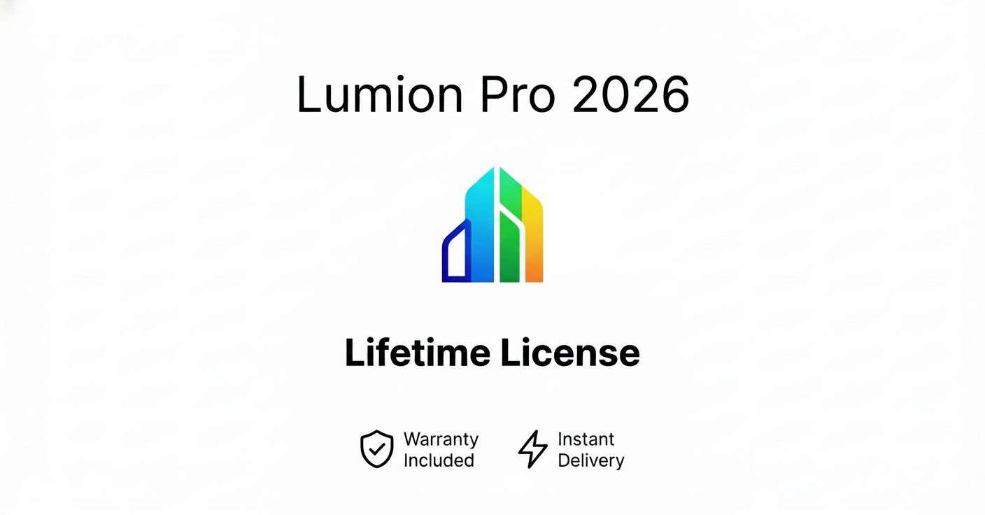 Lumion Pro 2026 – Lifetime License