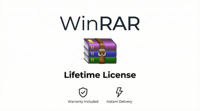 WinRAR – Lifetime License