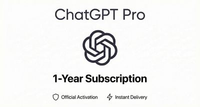 ChatGPT Pro – 1 Year Subscription