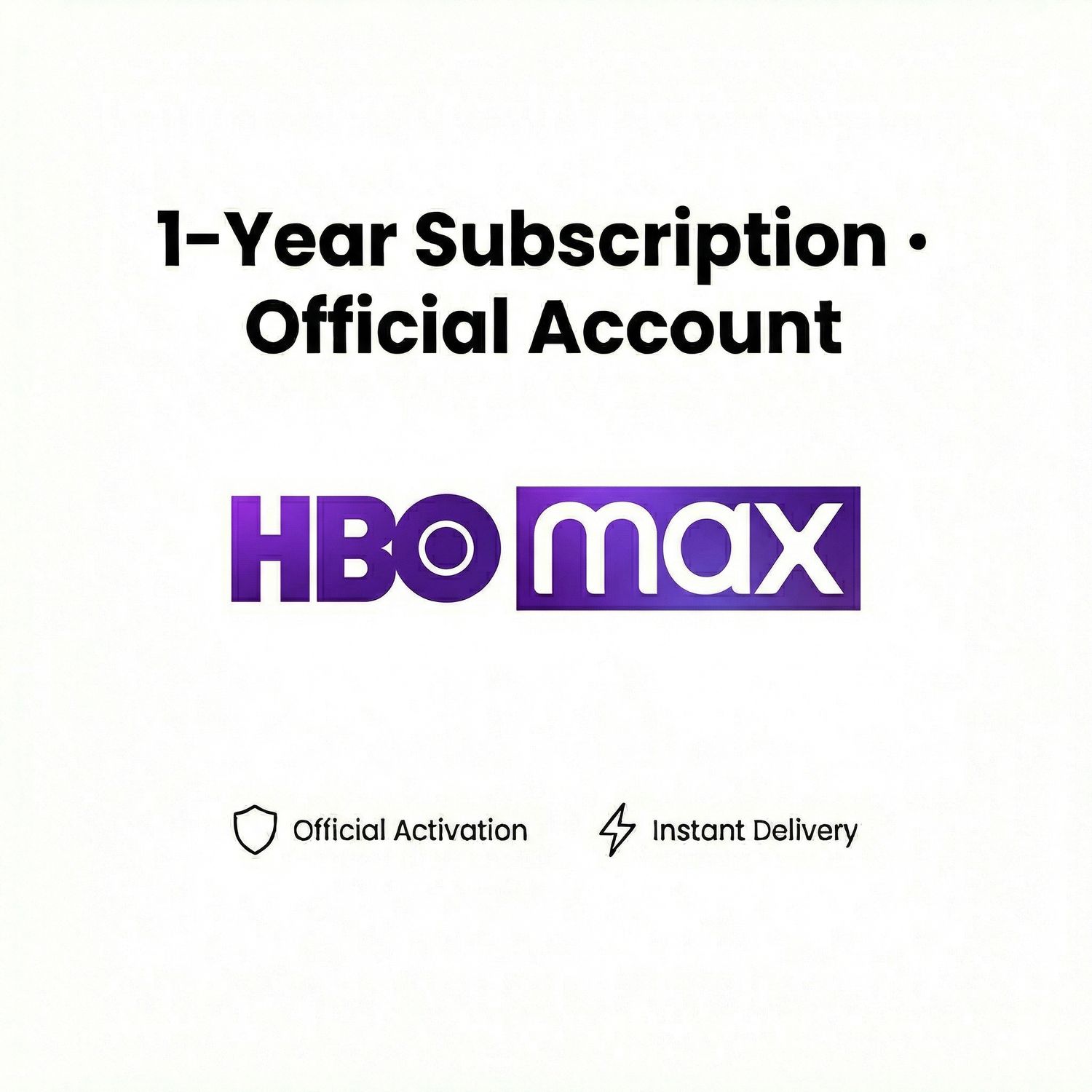 Max (HBO Max) Premium – 1-Year Subscription