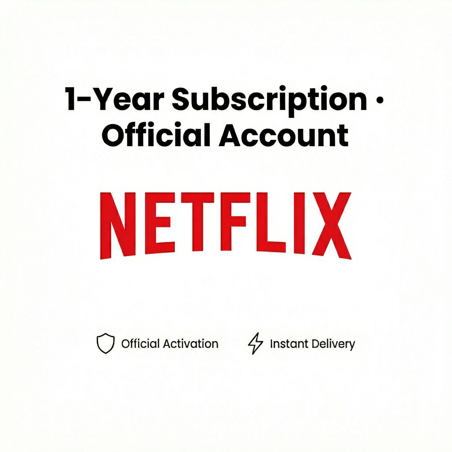 Netflix Premium Ultra HD – 1-Year Subscription