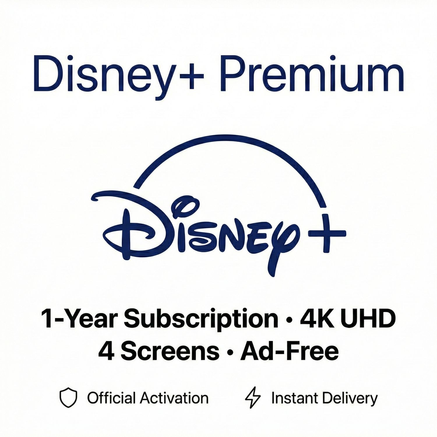 Disney+ Premium – 1-Year Subscription