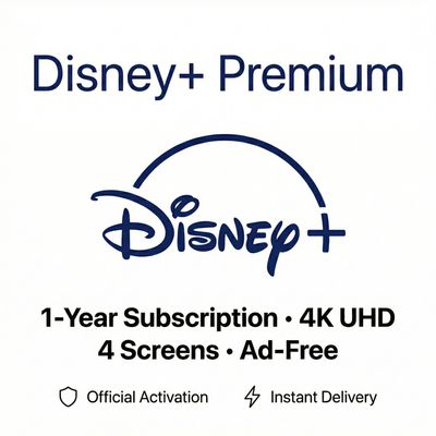Disney+ Premium – 1-Year Subscription