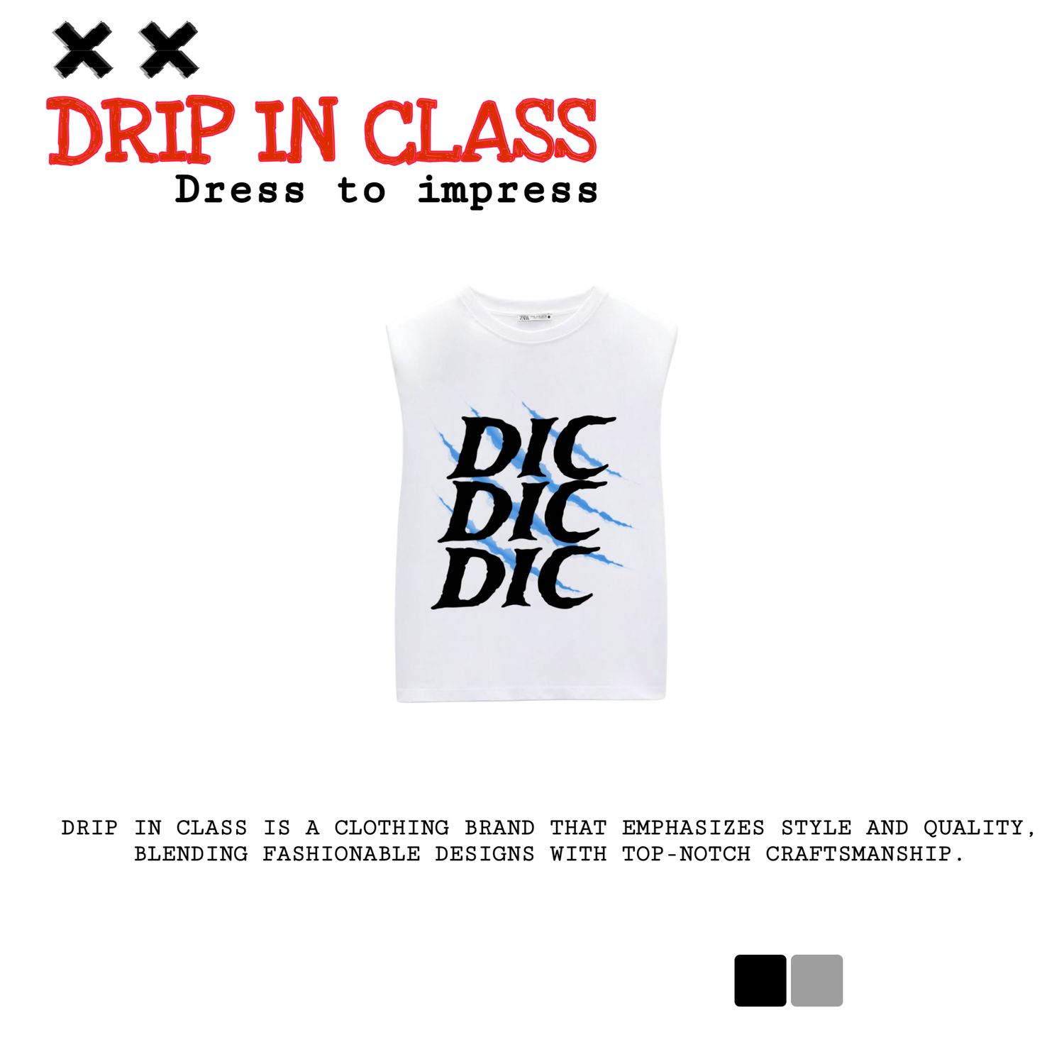 DIC ARMLESS TEE