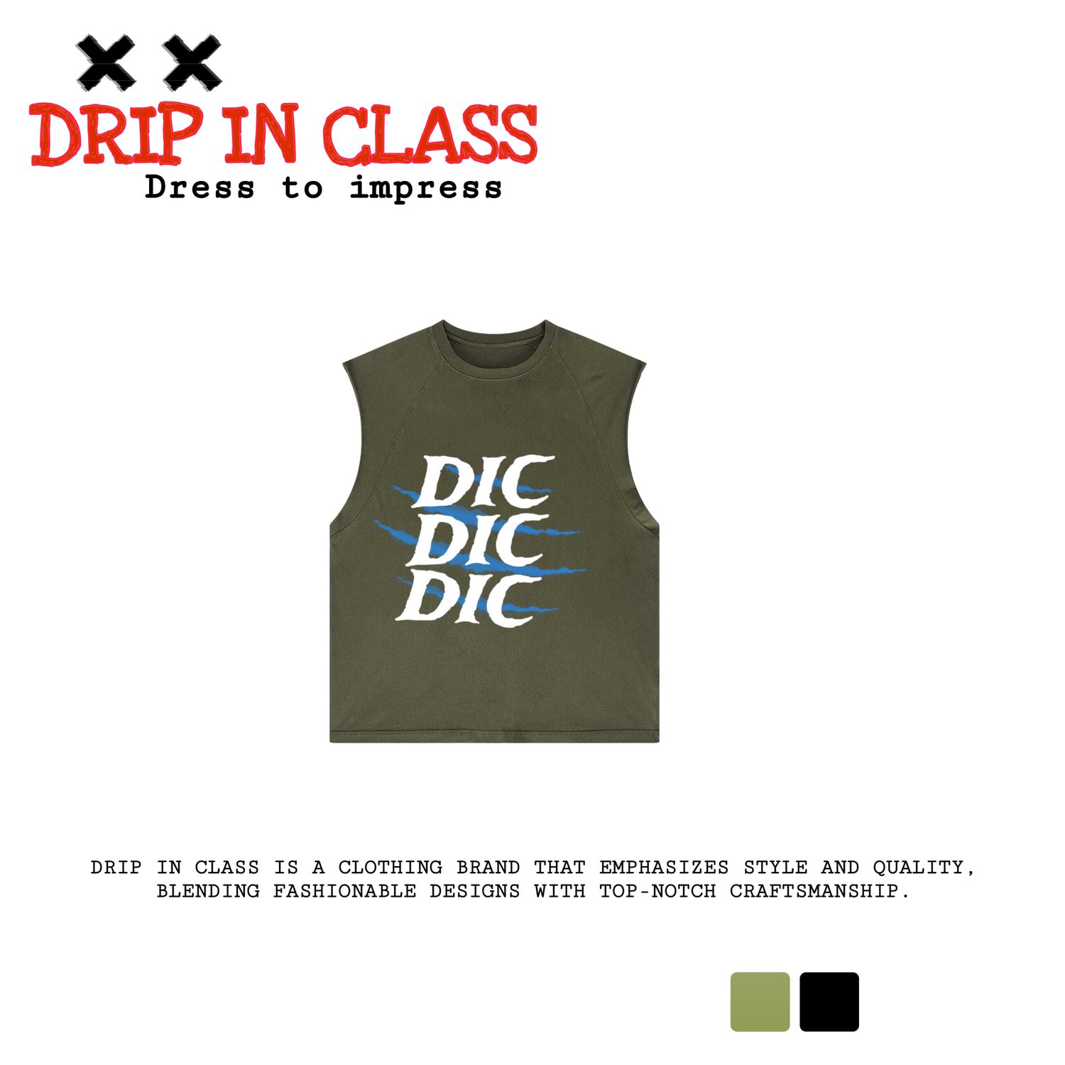 DIC ARMLESS TEE