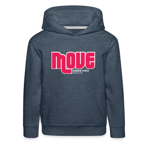 Hoodie barn jeansblå