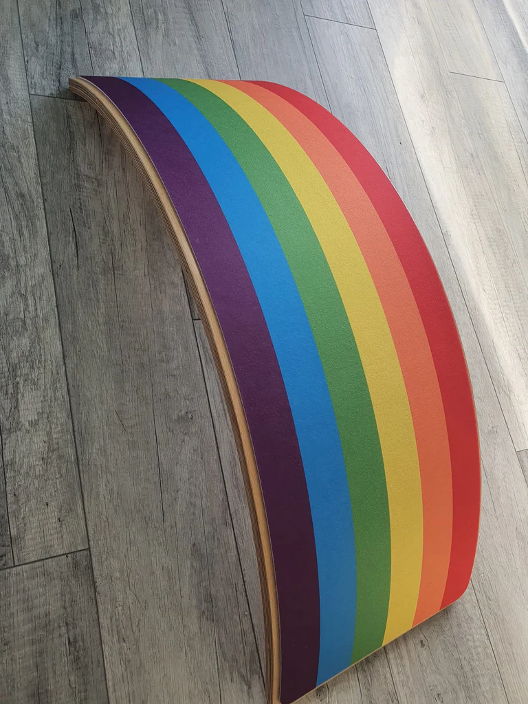 Rainbow Balance Board