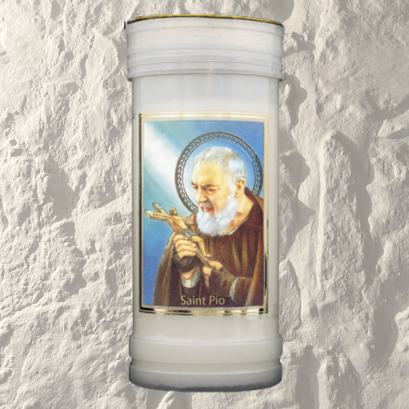 Pillar Candle - Saint Pio