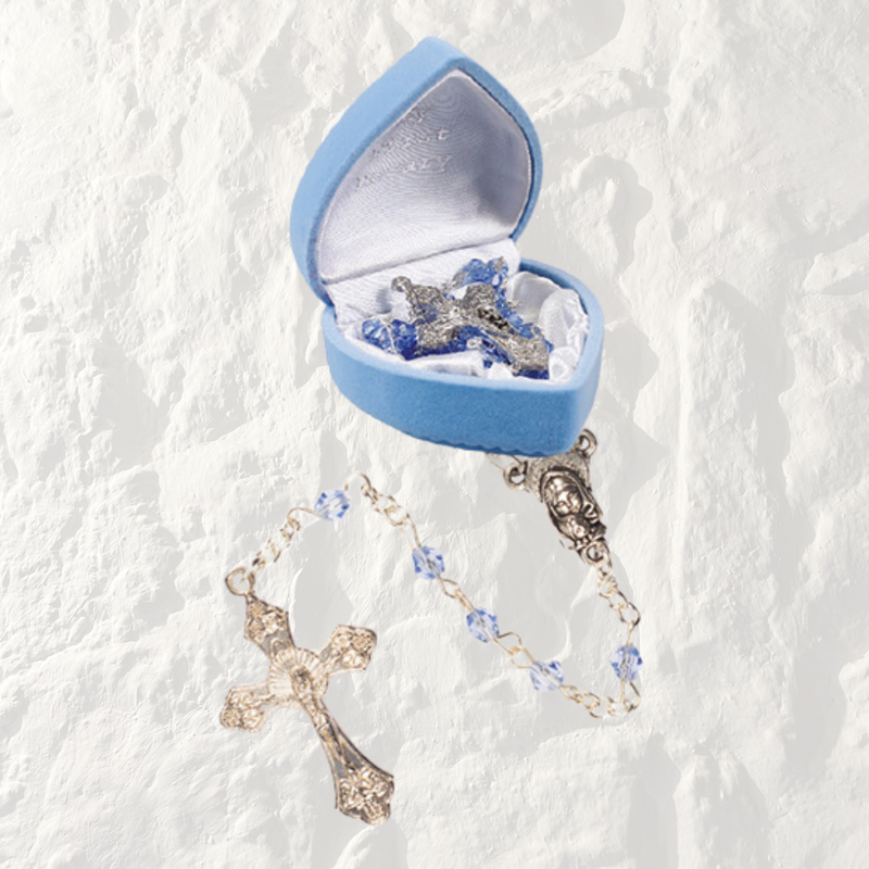 Baby Rosary - Blue
