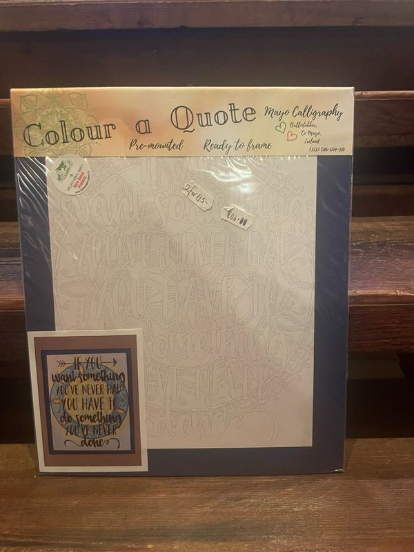 Colour A Quote
