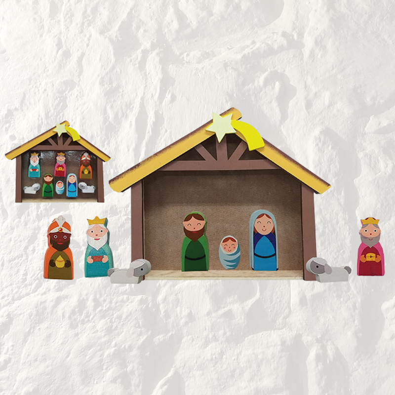 Children’s Wooden Nativity Set