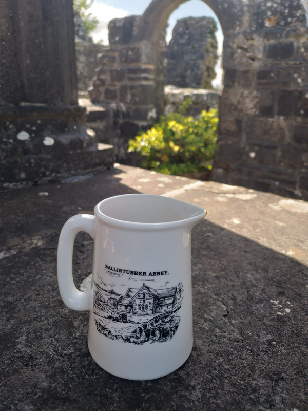 Ballintubber Abbey Ceramic Jug – 1/2 Pint