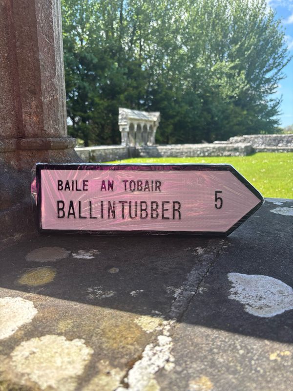 Ballintubber Road Sign