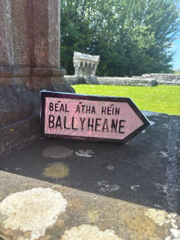 Ballyheane Road Sign