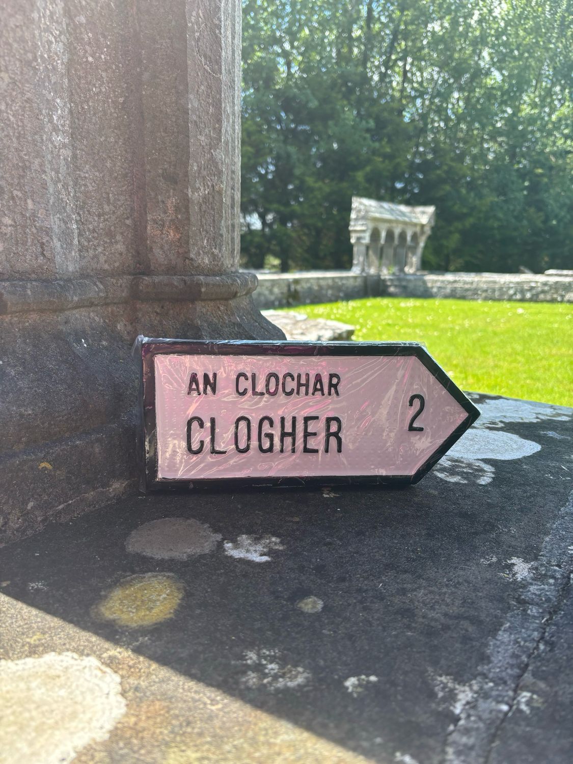 Clogher Road Sign
