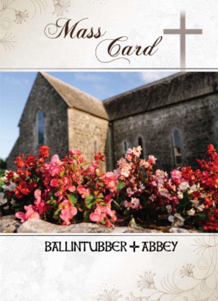 Ballintubber Abbey - Mass Cards