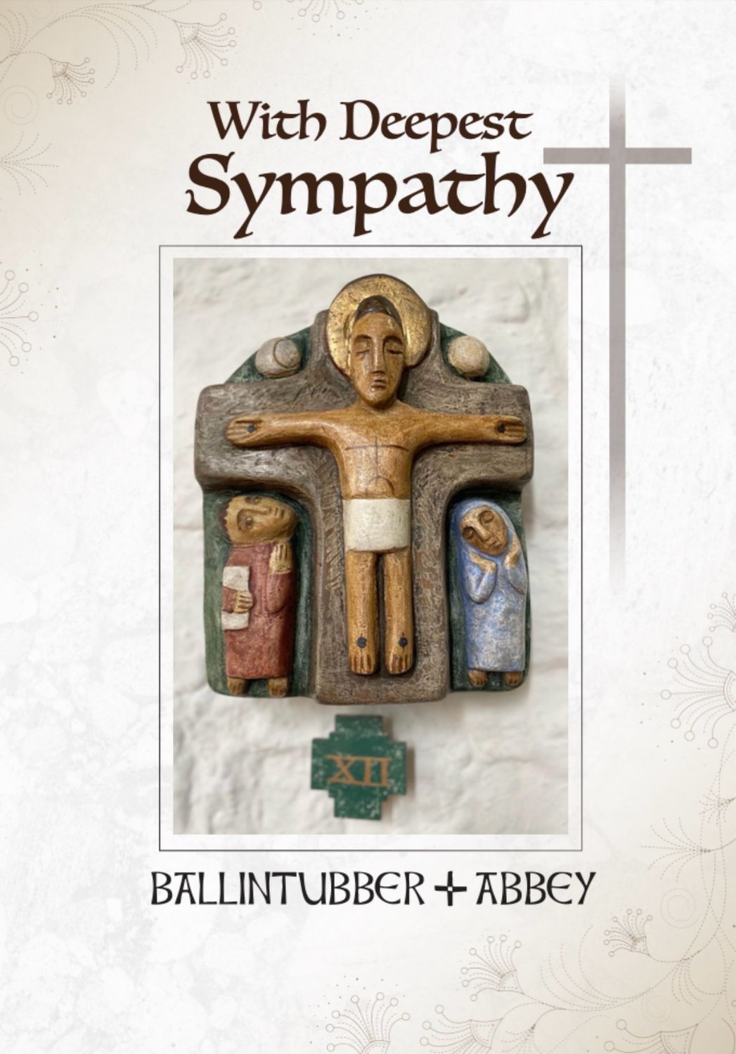 Ballintubber Abbey - With Deepest Sympathy Mass Card